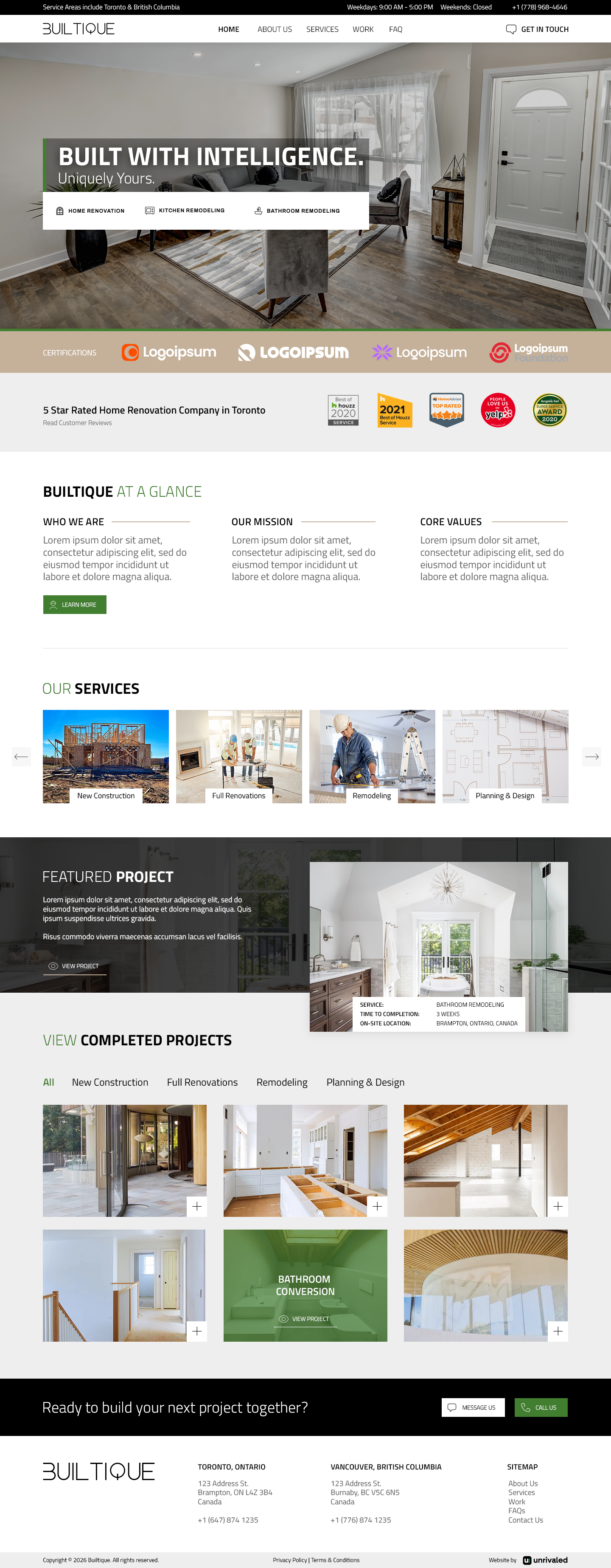 Home - v1 - Builtique